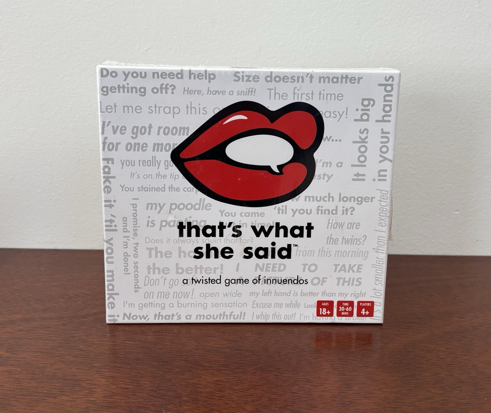 That’s What She Said: A Twisted Game of Innuendos NEW SEALED