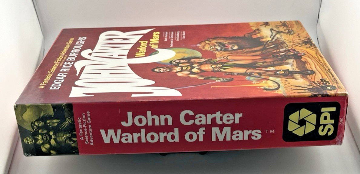 RARE 1979 Vintage NEW SPI John Carter Warlord of Mars Adventure Game – Open Box
