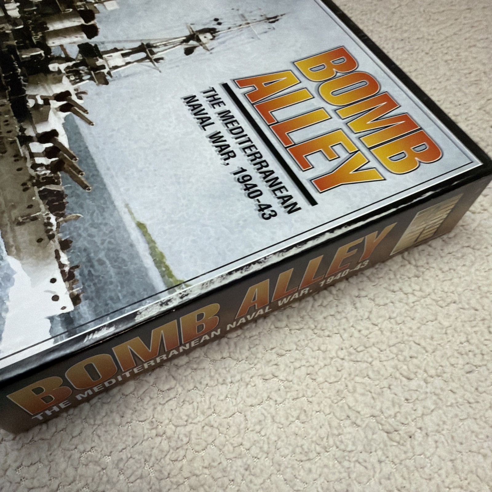 Bomb Alley Mediterranean Naval War 1940-43 Avalanche Press Unpunched Complete