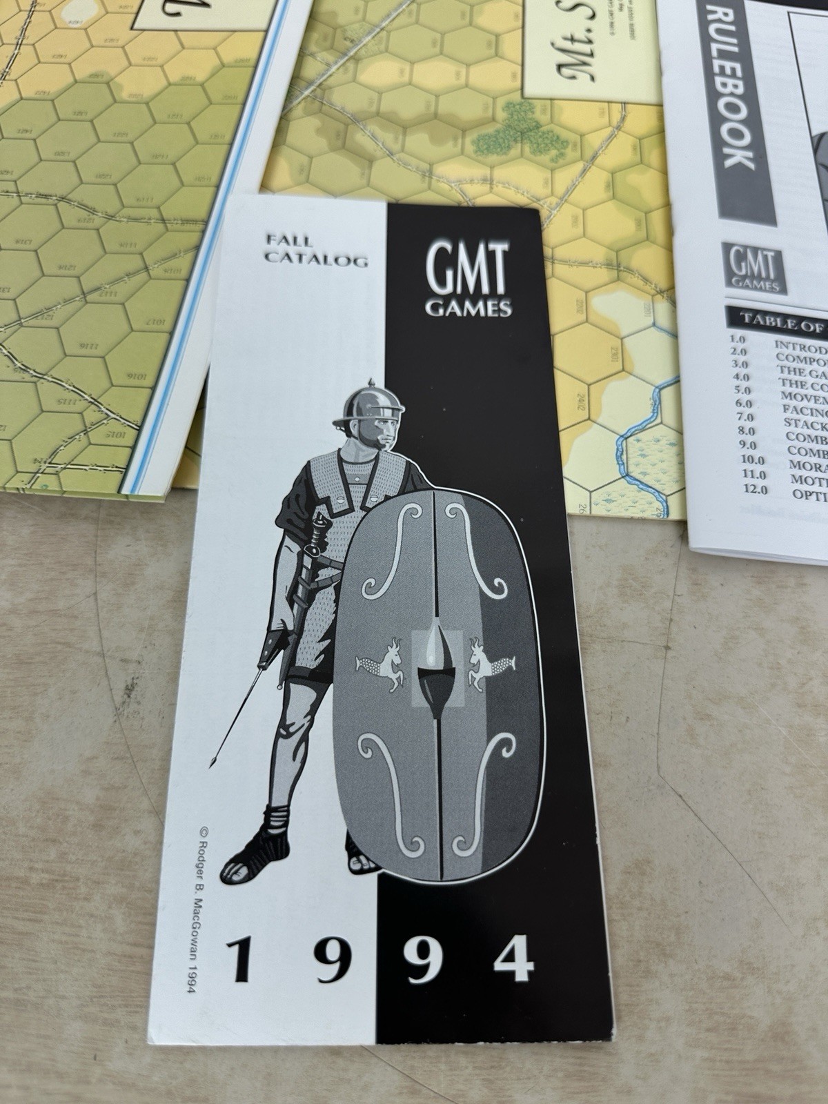 GMT Games – The Battles of Waterloo – 1994 War Game – NEW, Unpunched & Unplayed