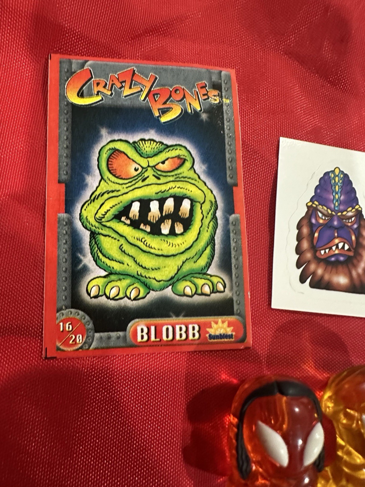 Gogo’s Crazy Bones Sunblest Aliens Ice Cream Australia 2001 K-Zone Tip Top Bundle