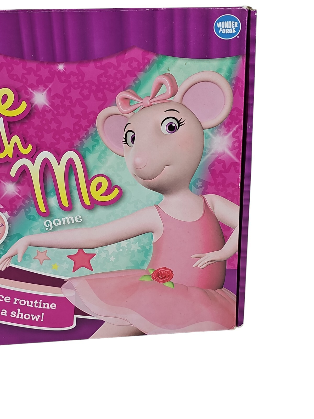 Angelina Ballerina Dance with Me Ballet Game W/ Bonus Cd Age 3+ Practice Routine