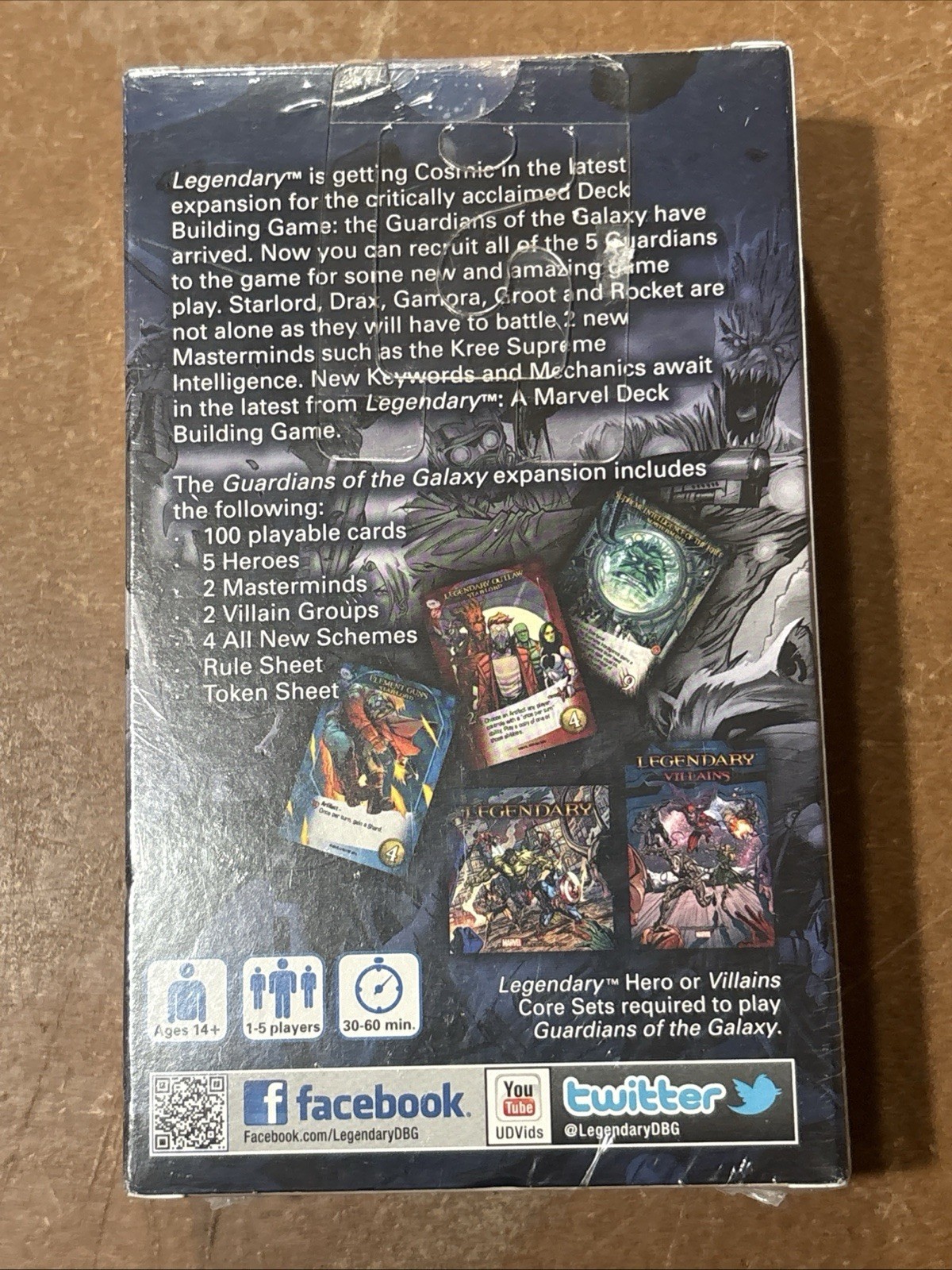 Marvel Legendary Guardians of the Galaxy Deck Building Game New Card Free Shippi