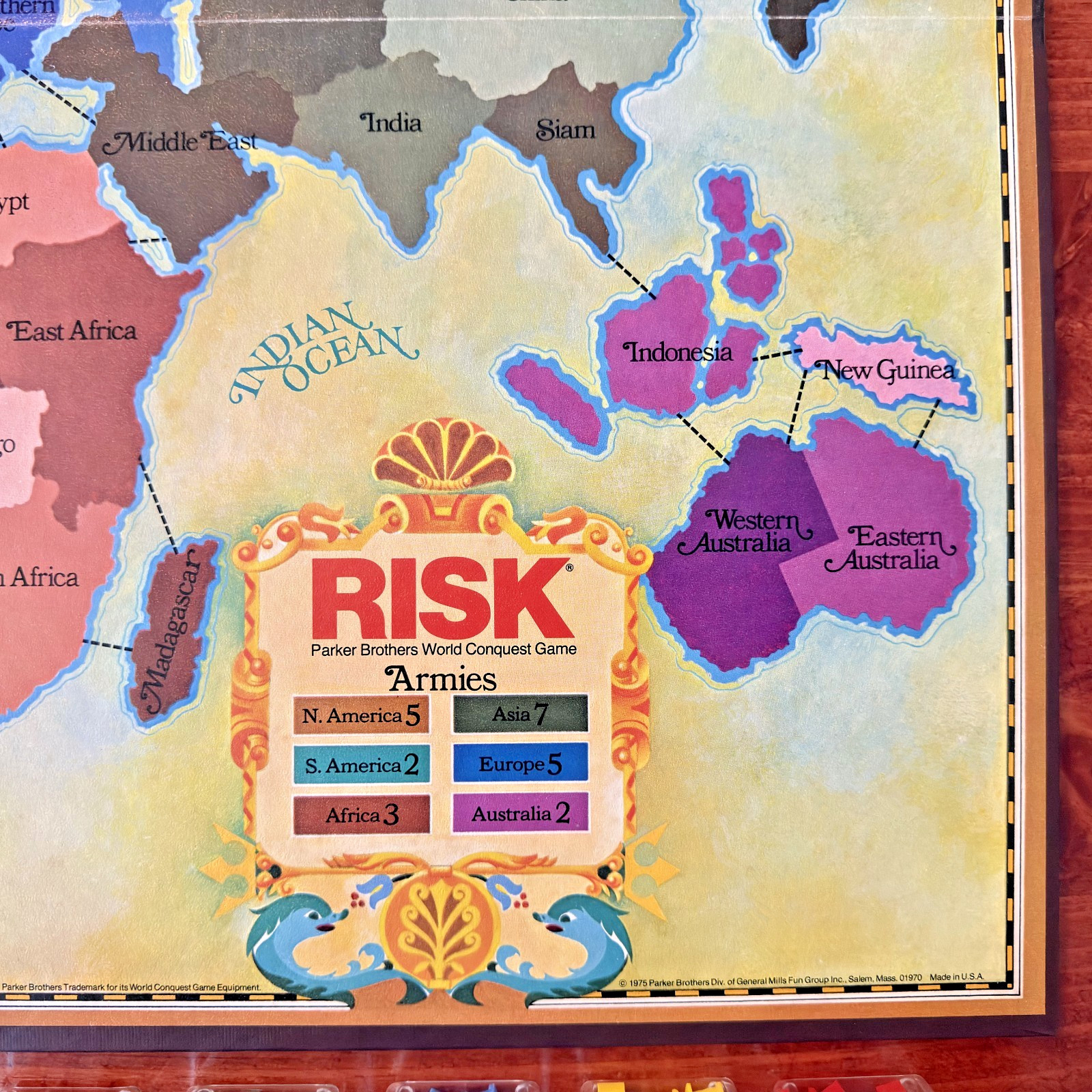 Vintage 1980 Parker Brothers RISK Board Game Complete Box w/ Instruction Manual