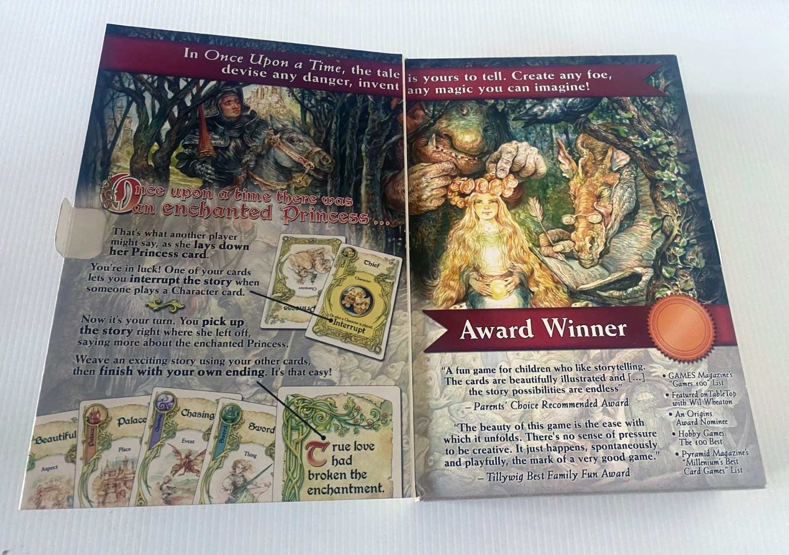 Once Upon a Time (3rd Edition) The Story Telling Card Game By Atlas Games