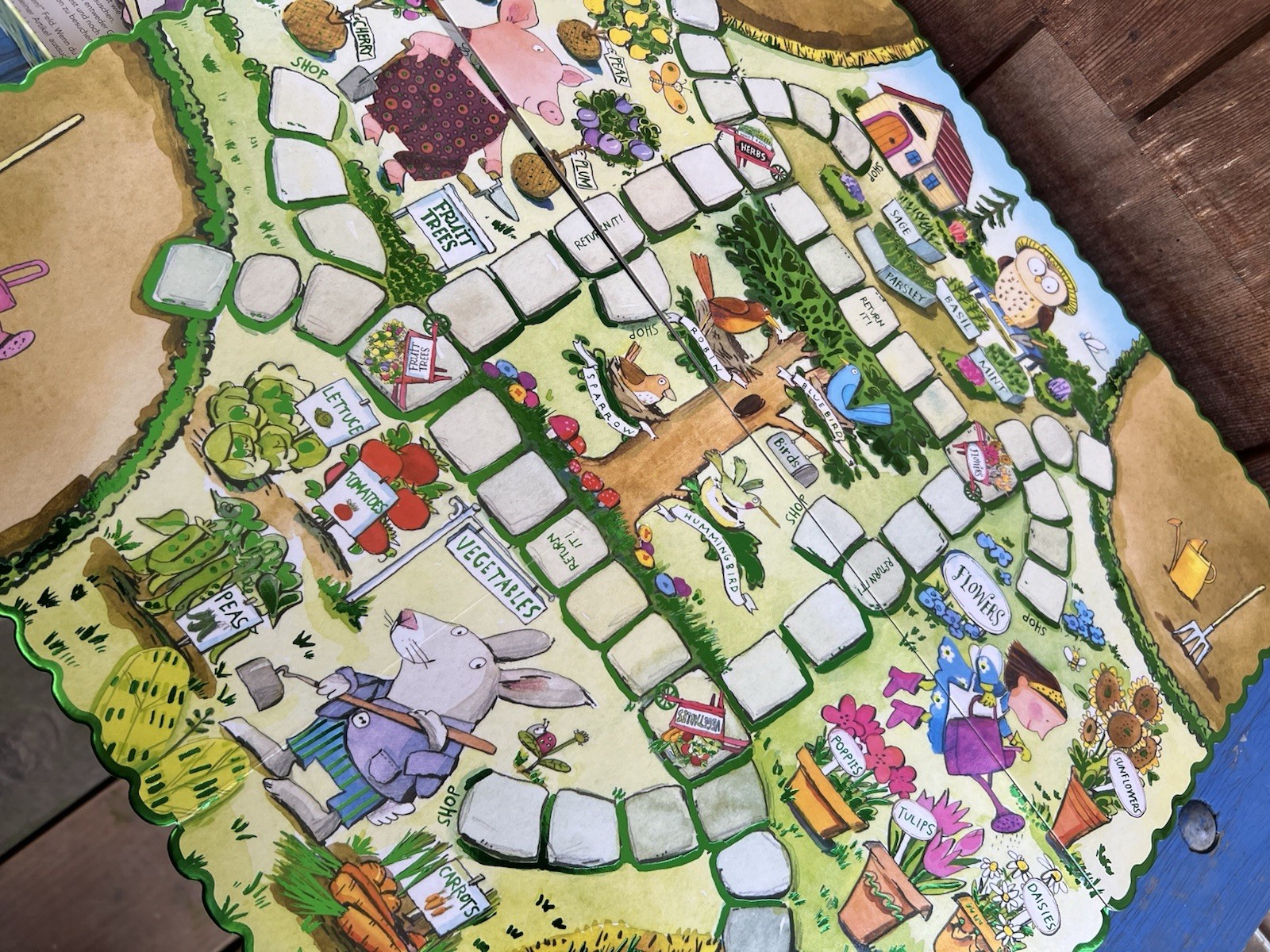 Gathering a Garden Board Game for Kids -eeBoo