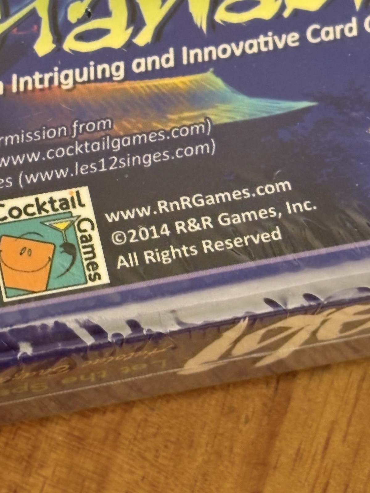 Hanabi CARD GAME BOARD GAME 2014 R & R GAMES INCORPORATED FAMILY AGES 8+ NEW