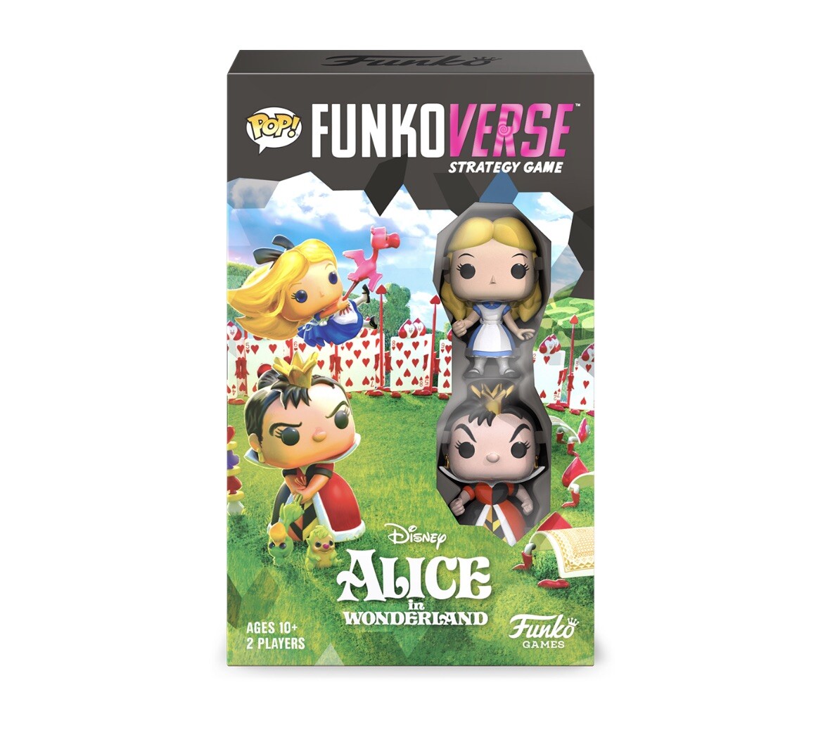 Pop! Funkoverse – Alice in Wonderland 100 CHASE Funko Games Strategy Board Game