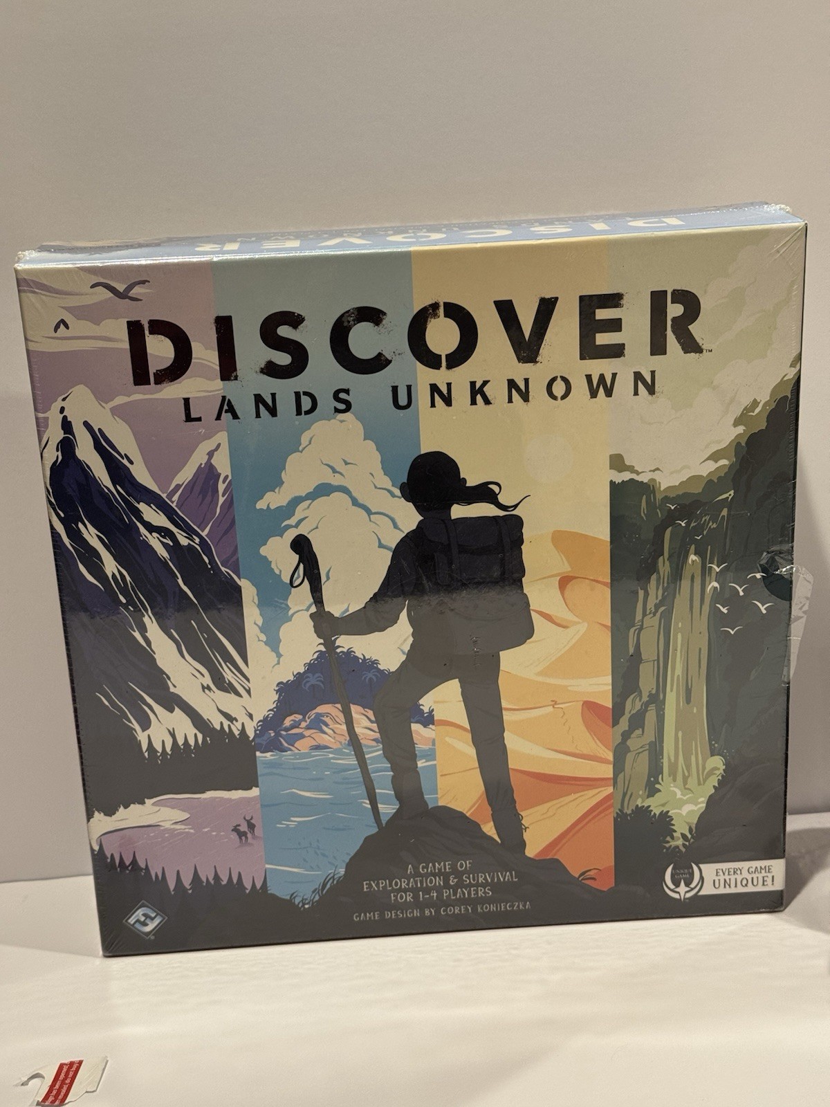 Discover Lands Unknown Board Game (FFG) – New & Sealed