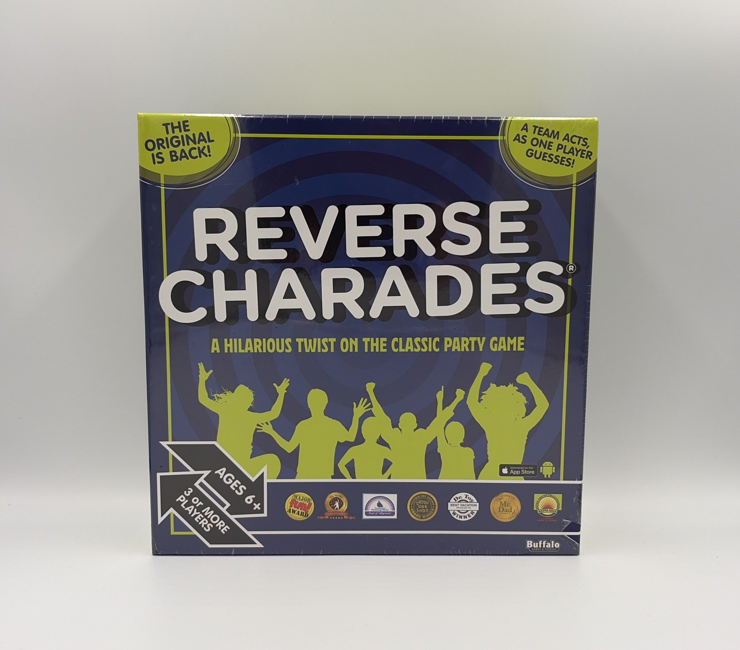 Reverse Charades Party Game Buffalo Games Retroplay New Sealed