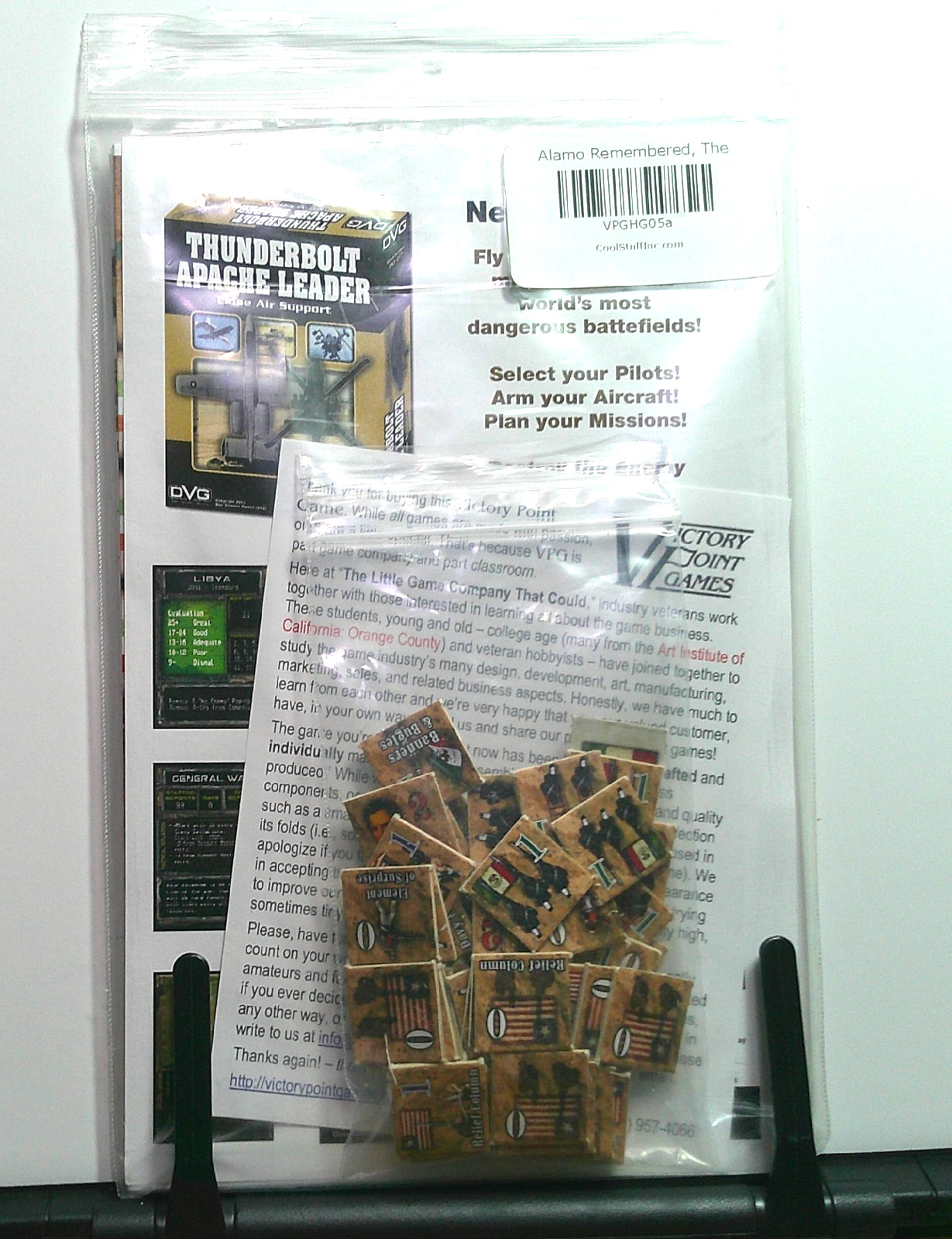 Victory Point Games ‘The Alamo Remembered’ 2011 complete in Original Package.