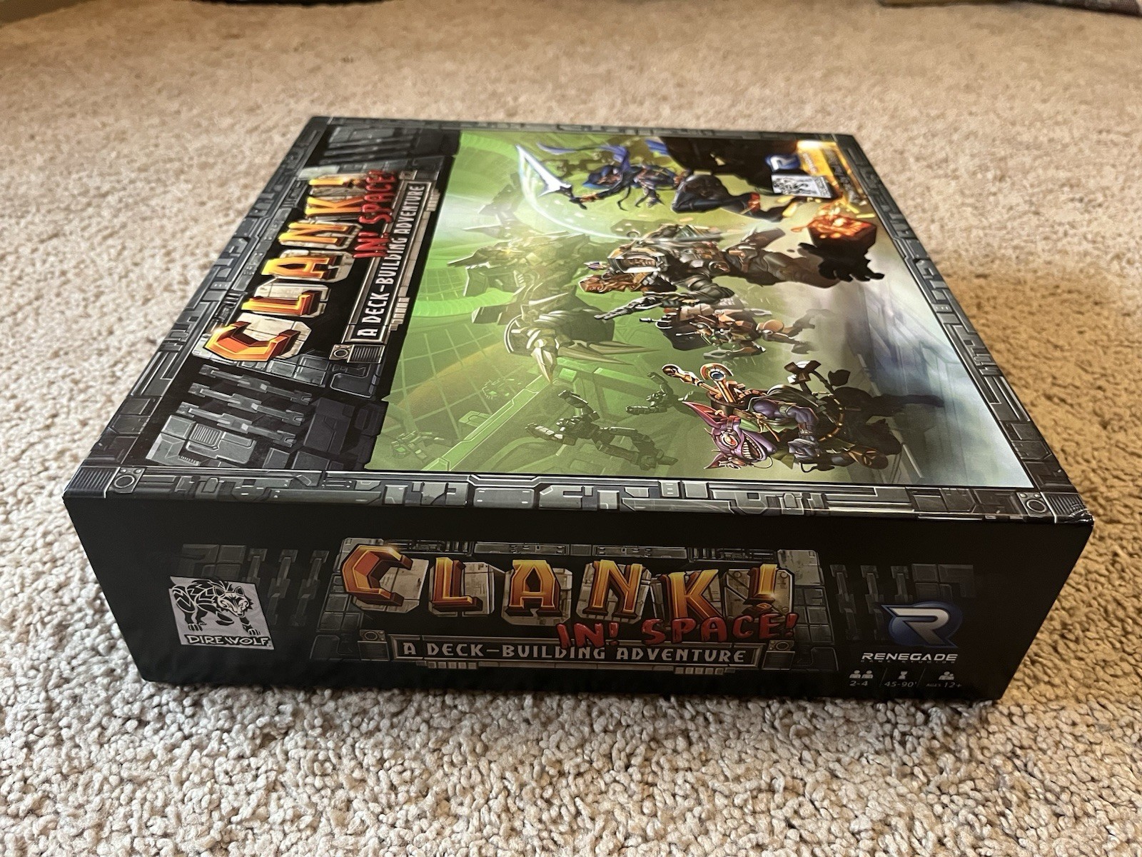 Clank! In! Space! A Deck Building Adventure Board Game by Renegade 100% Complete