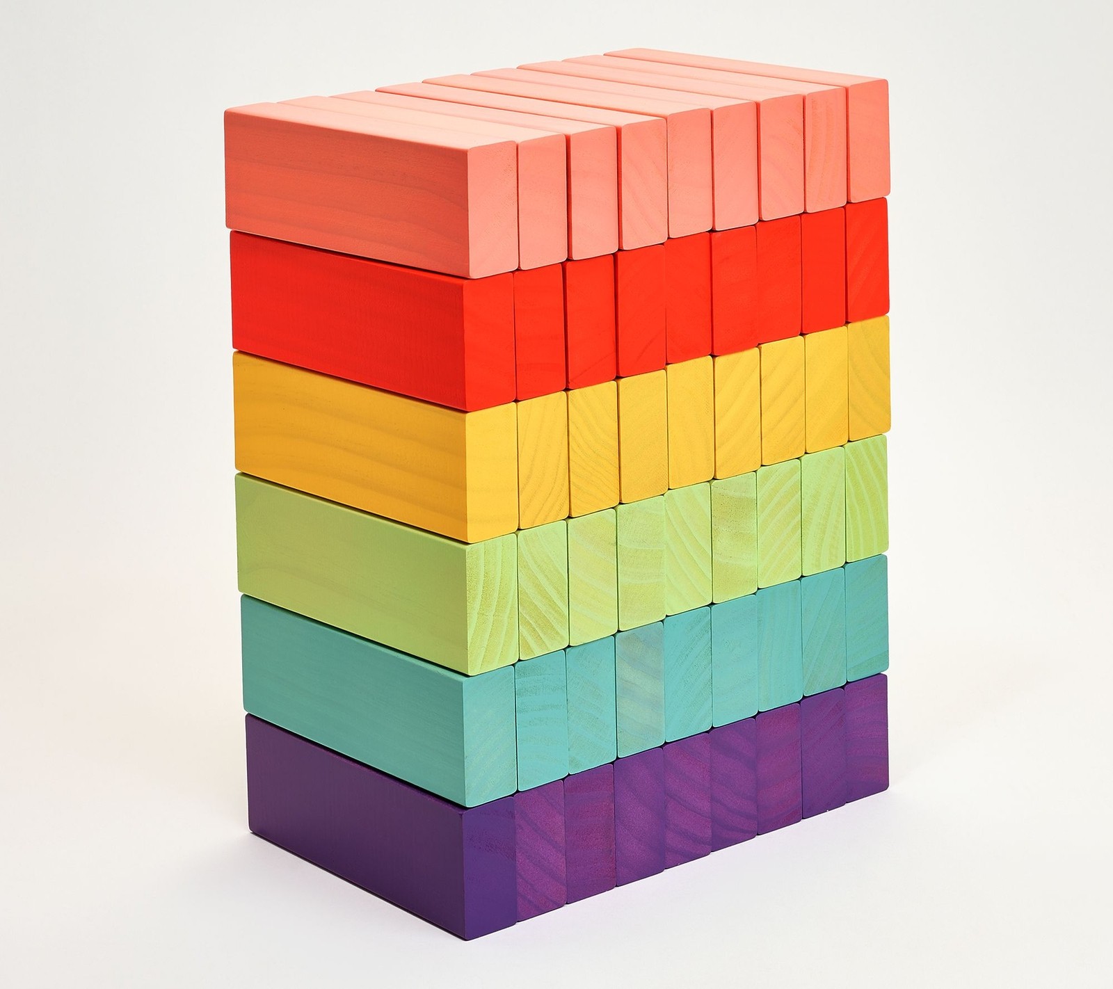 3-Foot Jumbo Stacking Wood Blocks 54-Piece Game by Bobby Berk