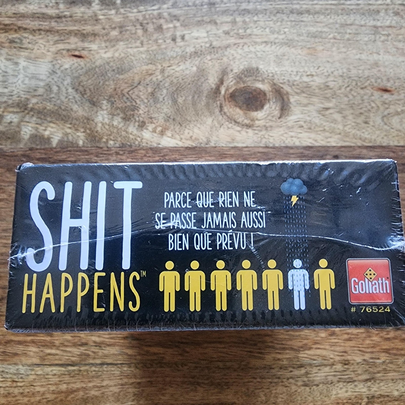 Goliath Sh!t Happens Party Card Game French Edition 2+ Players 18+ New Sealed