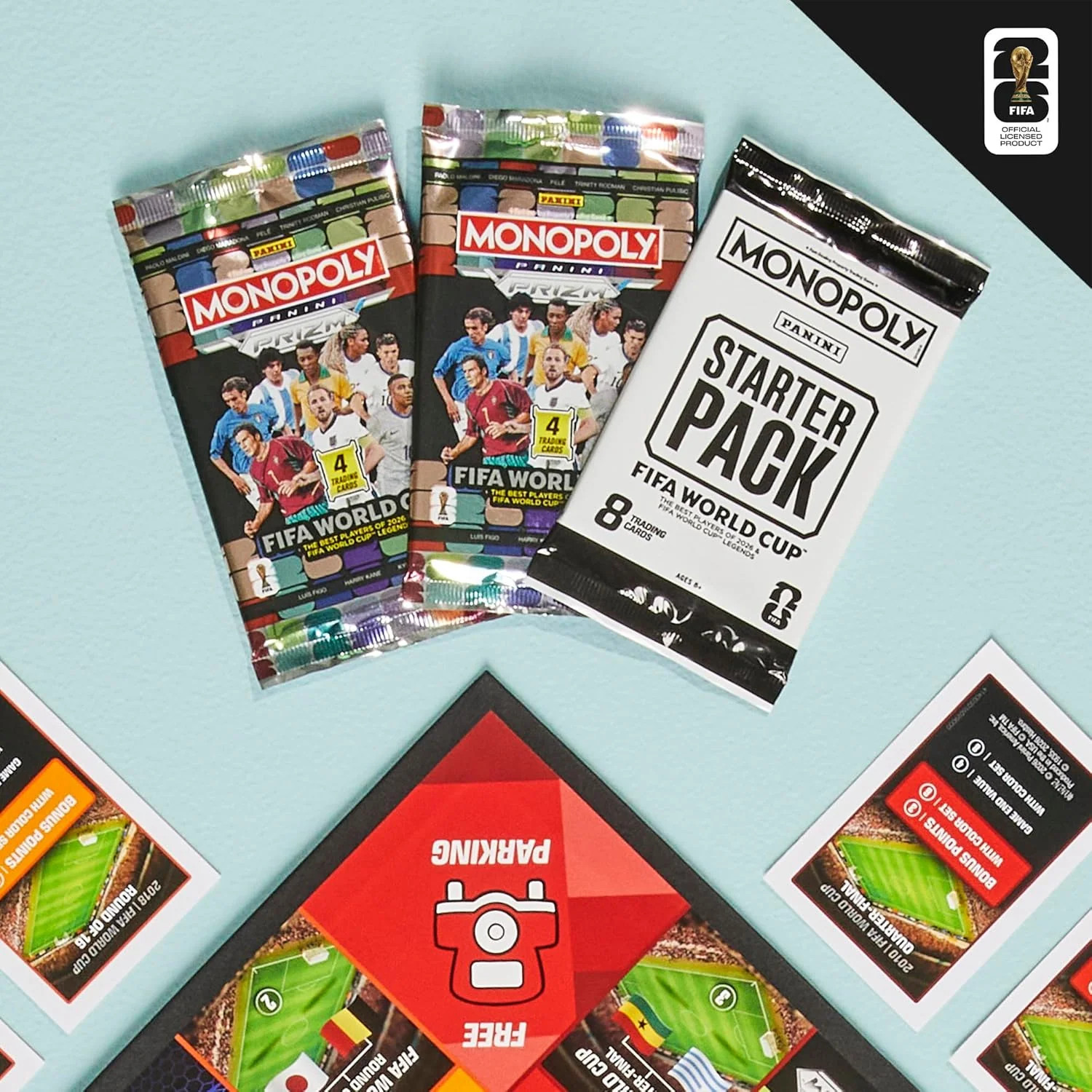 Monopoly Panini: Prizm FIFA World Cup Board Game (2026)