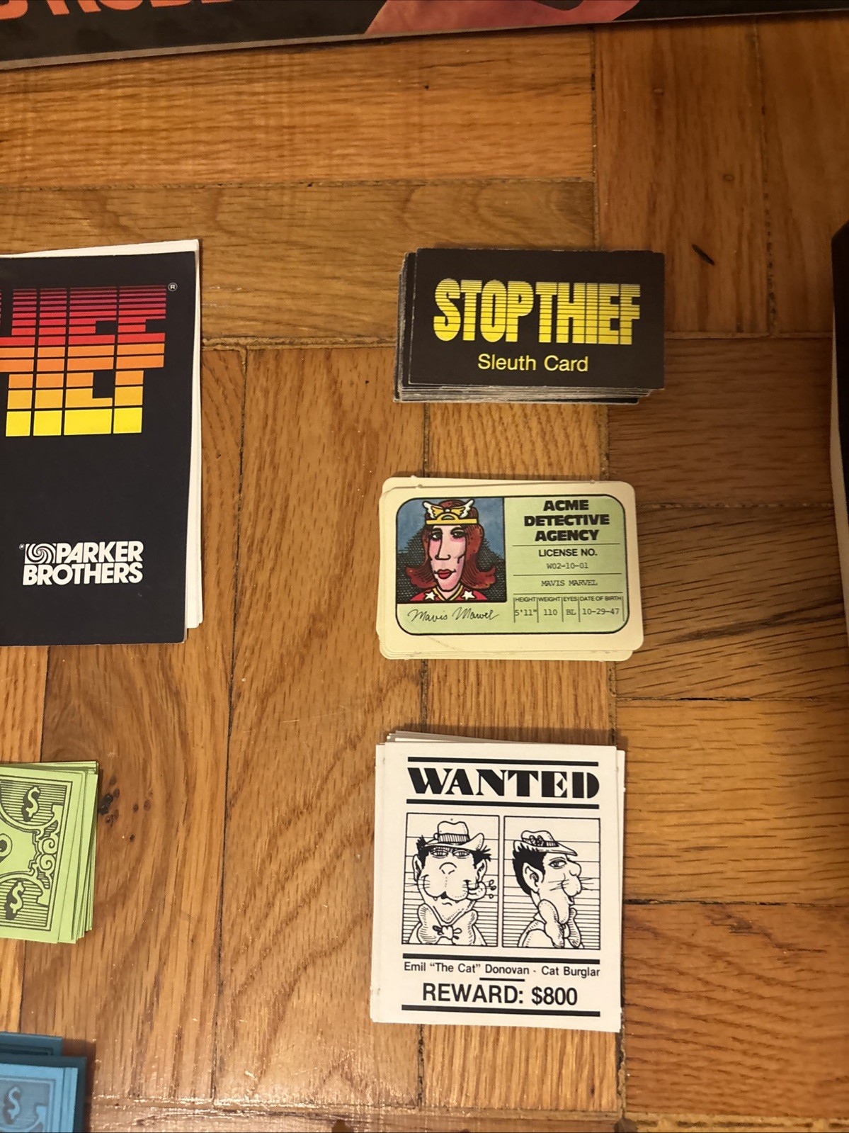 VTG 1979 Stop Thief Electronic Cops And Robbers Board Game 100% Complete WORKS!