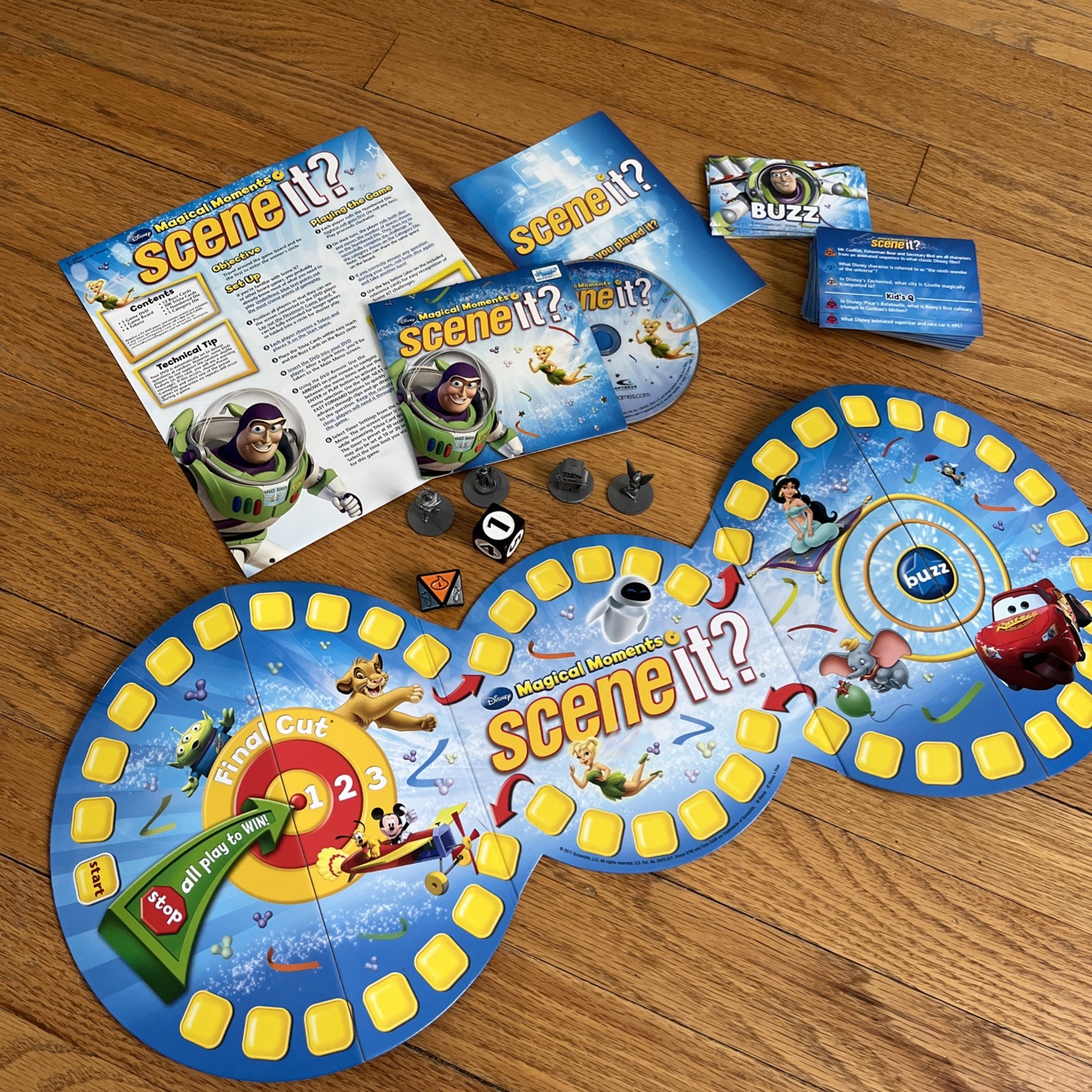 Disney Scene It? Magical Moments DVD Game Screenlife 2011