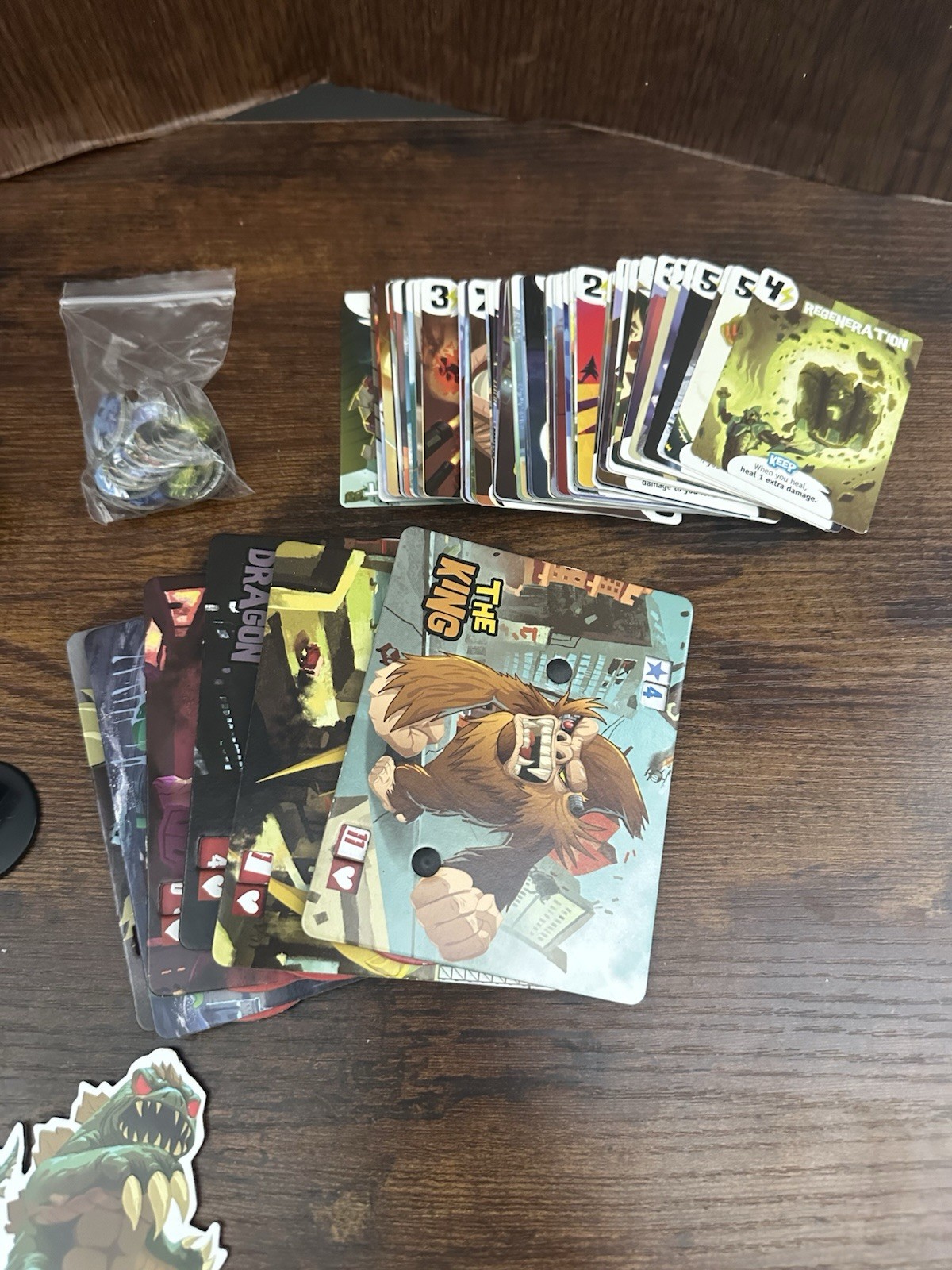 KING OF TOKYO Game (2014 iello) Richard Garfield 100% Complete