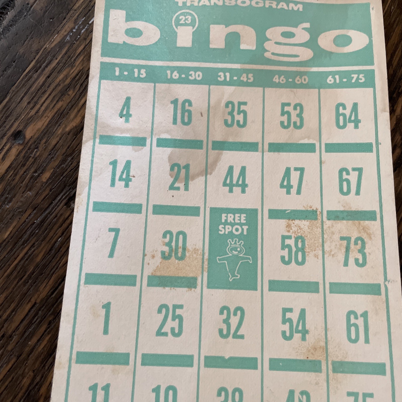 Vintage Bingo Cards + Bingo Trinket Tray