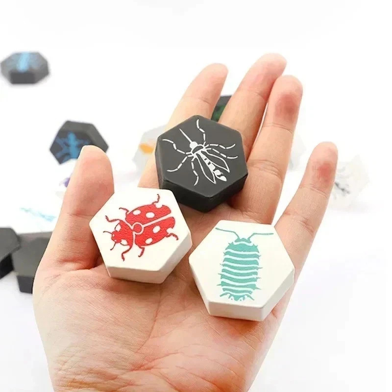 Hive Board Game 2 Player Family Fun Strategy Travel Party Entertainment Game