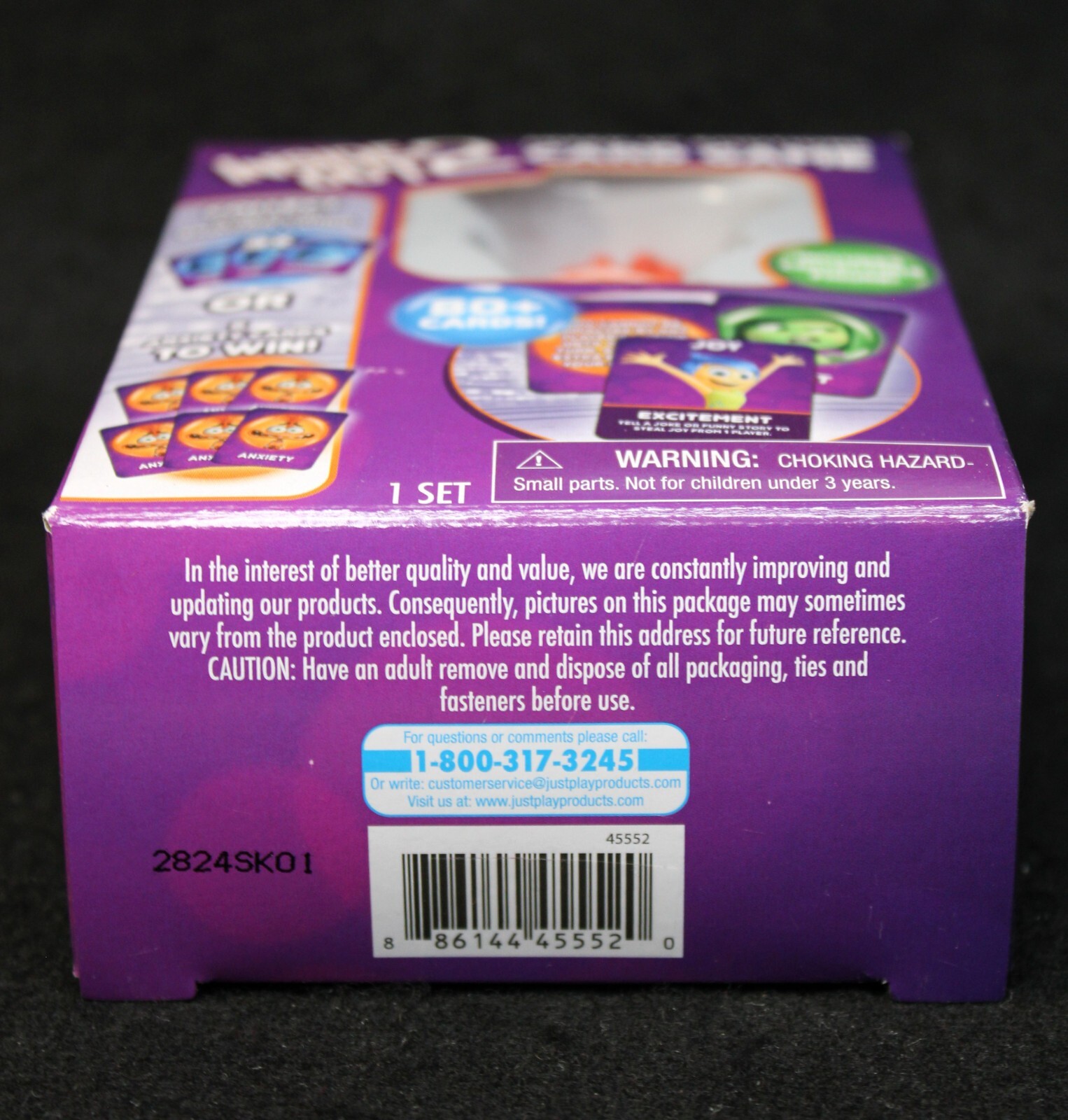 Just Play Disney Pixar Inside Out 2 Mixed-Up Emotions Card Game BNIB