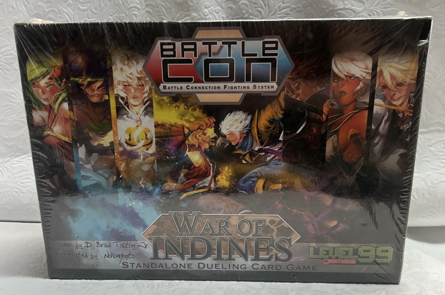 2014 Level 99 Games BattleCon War Of Indies Standalone Dueling Card Game New