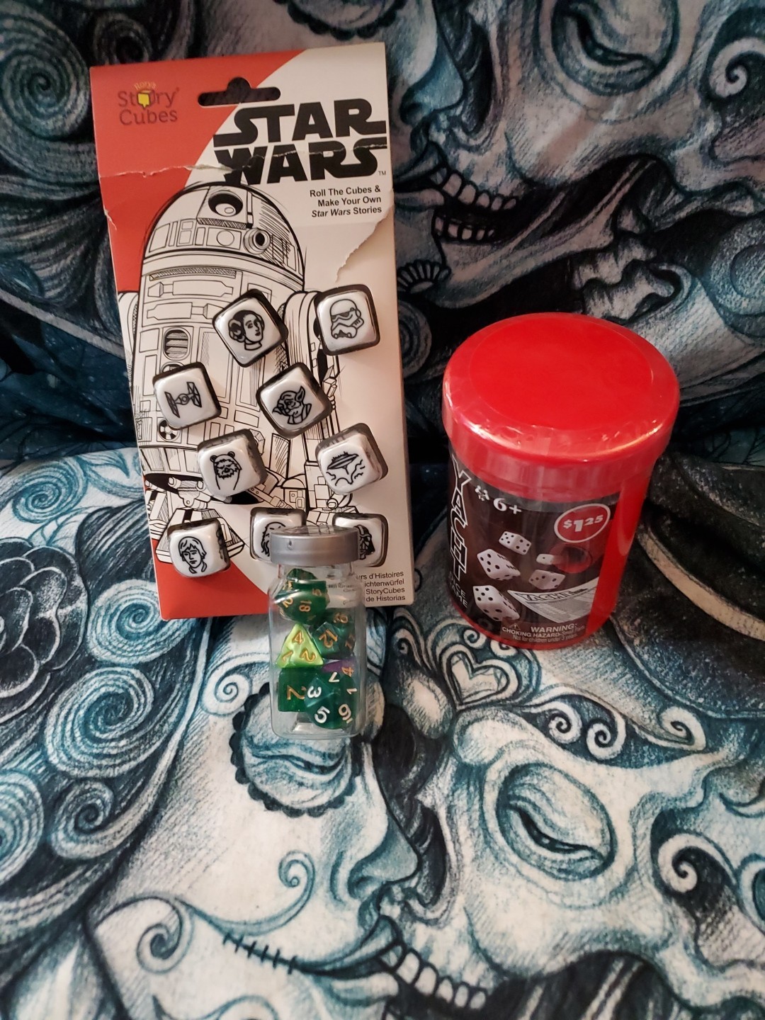 Rory’s Story Cubes Star Wars Edition Sealead+ Yacht Duce Game,dungeons DICE Open