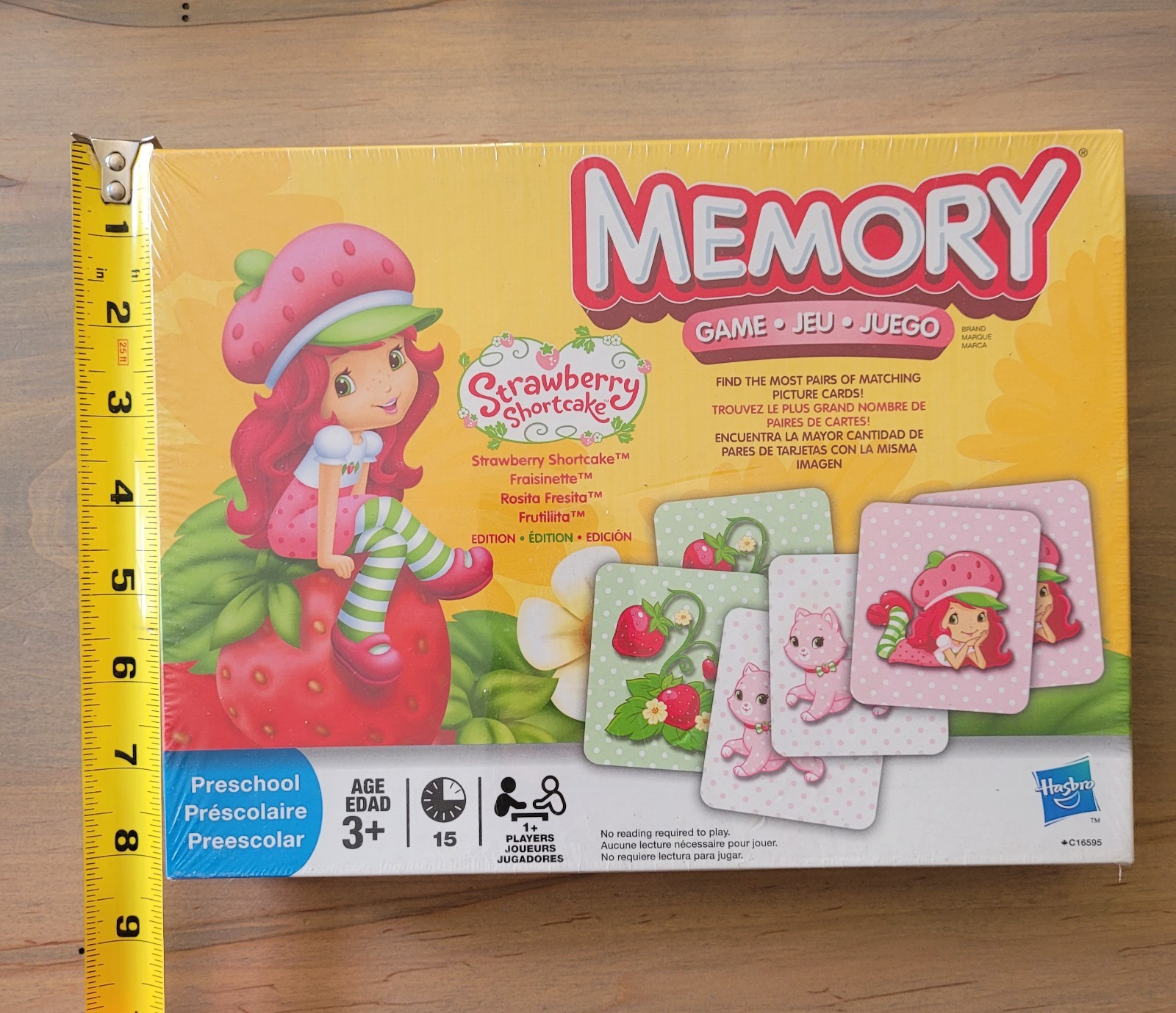 Strawberry Shortcake Memory Matching Game Hasbro Preschool, Sealed, Brand New