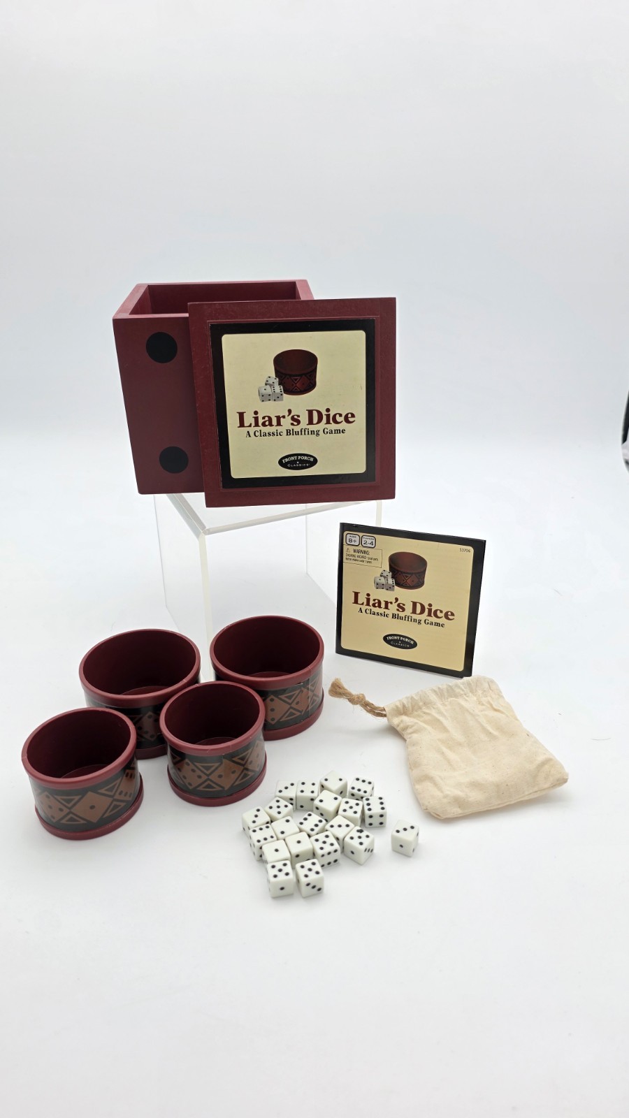 Liar’s Dice A Classic Bluffing Game from Front Porch Classics Preowned