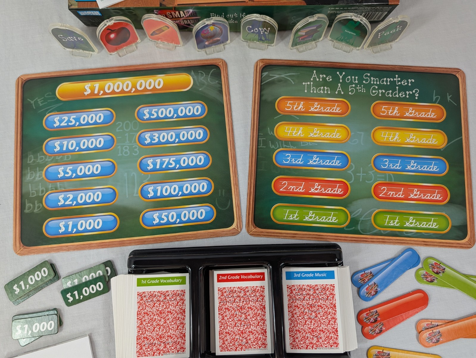 Are You Smarter Than A 5th Grader? Board Game Ages 8+ Pre-Owned 2-4 Players