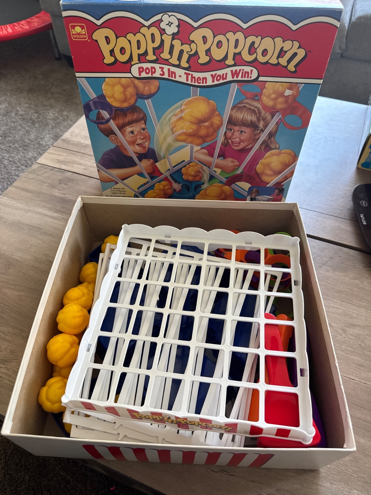 Poppin’ Popcorn Game 1993 Vintage, preowned.