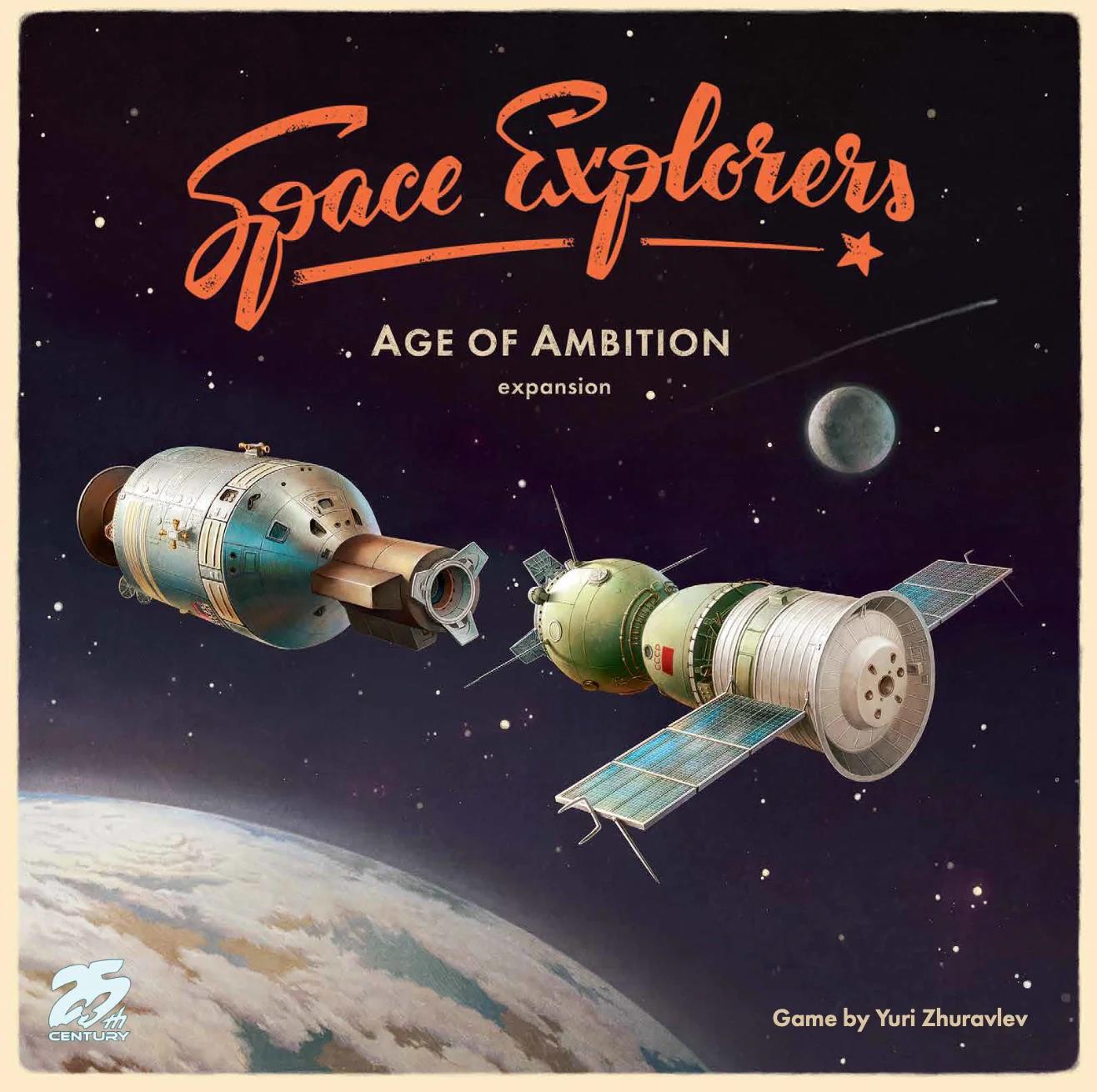 Space Explorers Base Game + Expansion + Promo by 25th Century Games – SEALED