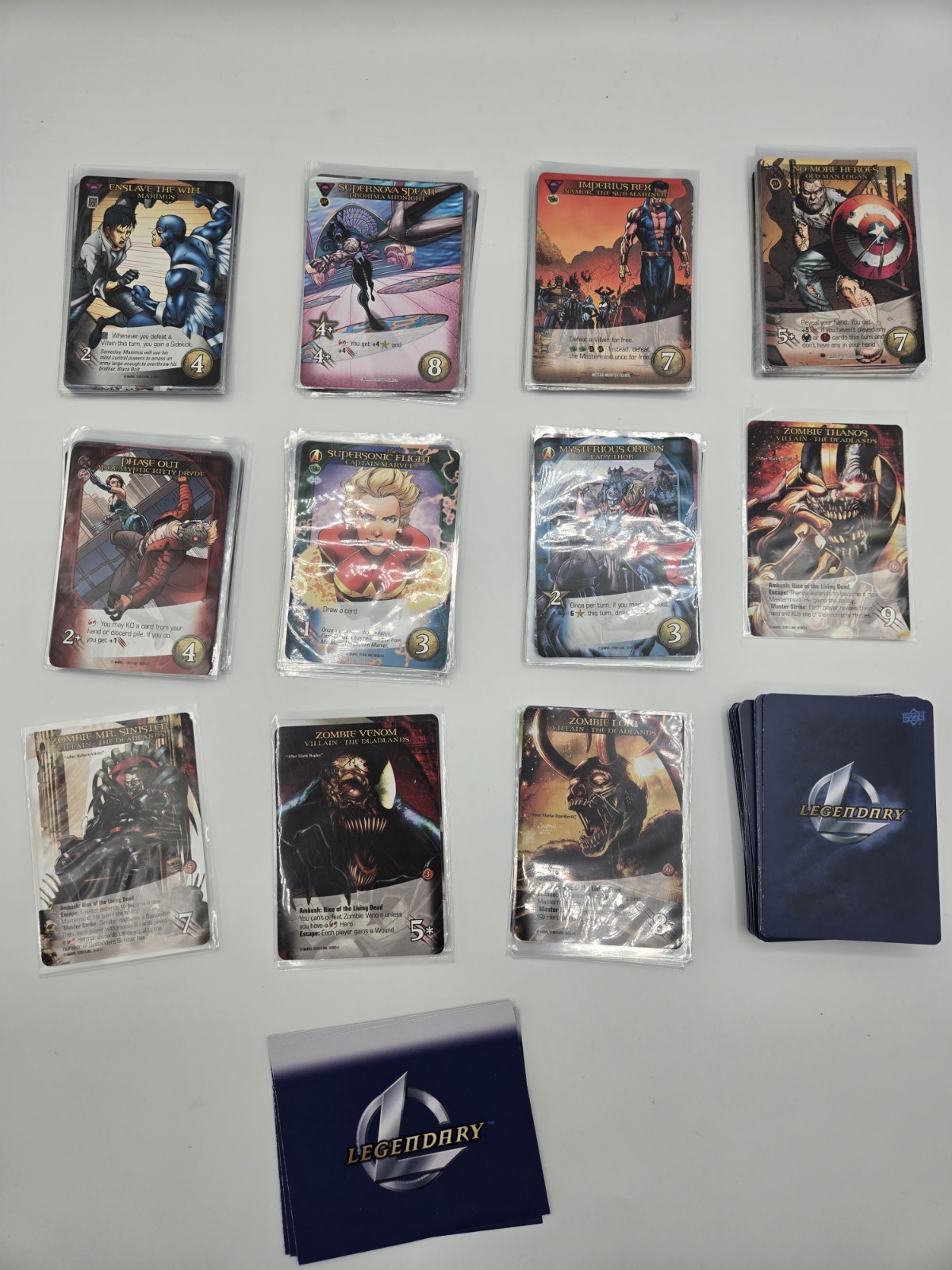 Marvel Legendary Deck Building Game Dark City Plus More !