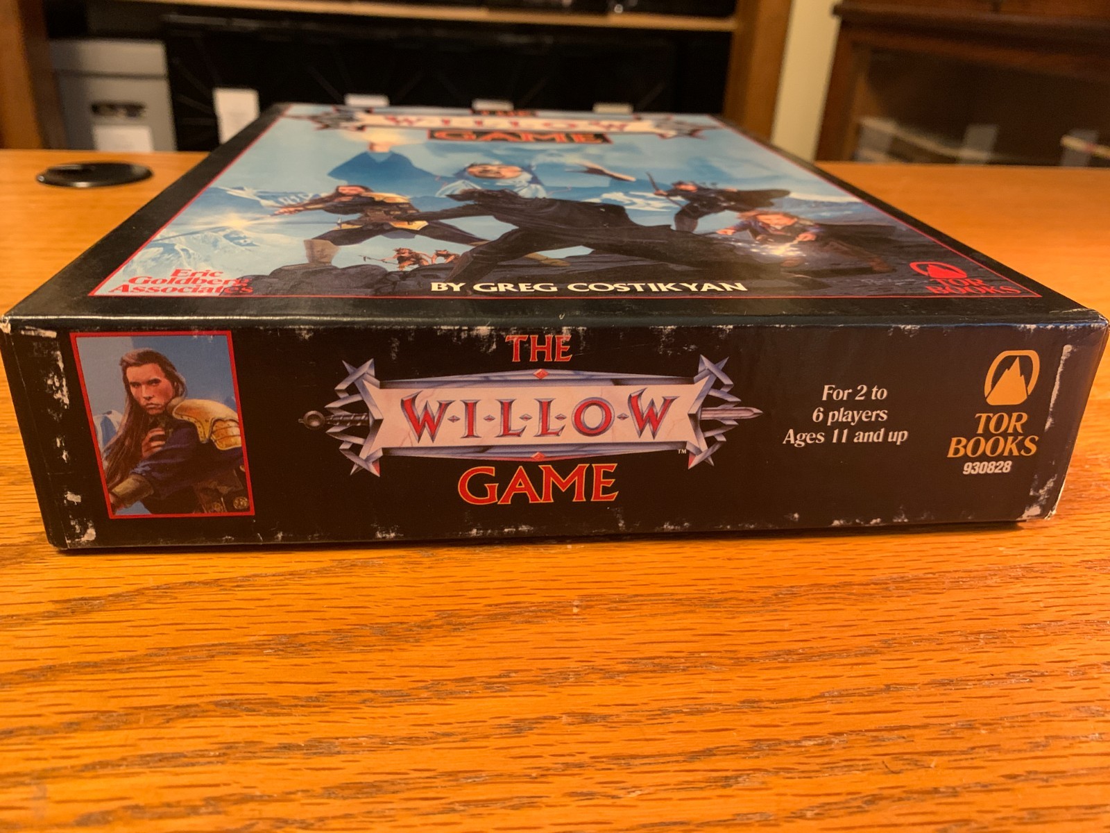 The WILLOW Board Game Lucas Films Greg Costikyan Tor Books 1988