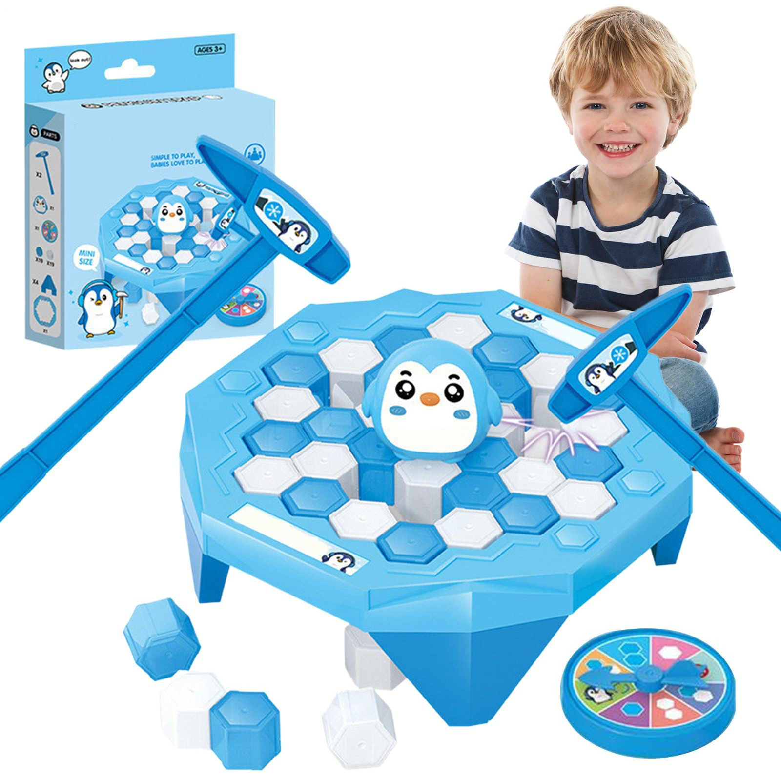 Save Penguin Peril Don’t Break The Ice Challenge Kids Children Family Board Game