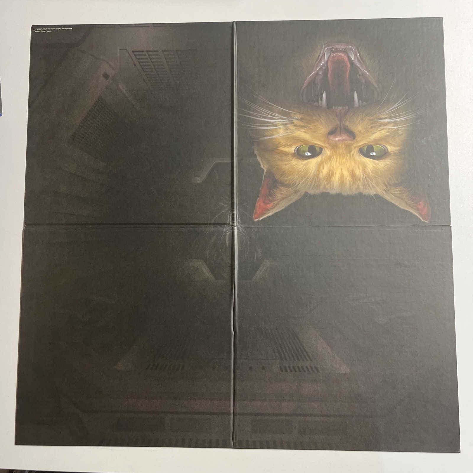 Alien Fate Of The Nostromo Board Game Replacement Board And Instruction Manual