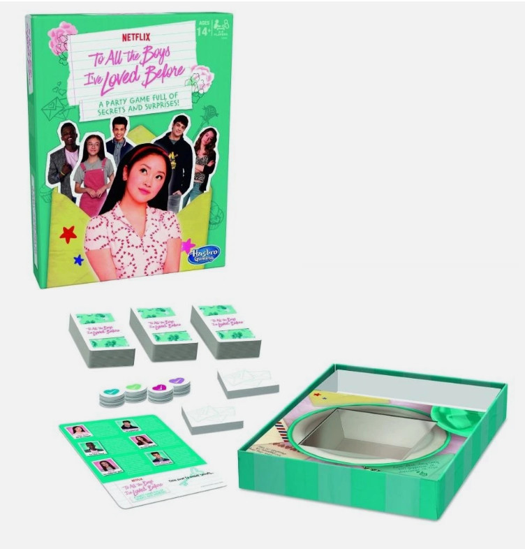 To All The Boys I’ve Loved Before Party Game Ages 14 and Up Netflix – Hasbro