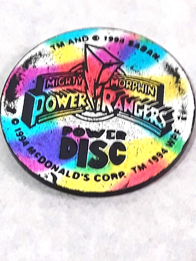 Vtg 1994 Lot of 15 Power Rangers Pogs w/ 1 Plastic Slammer ~ Ships FREE