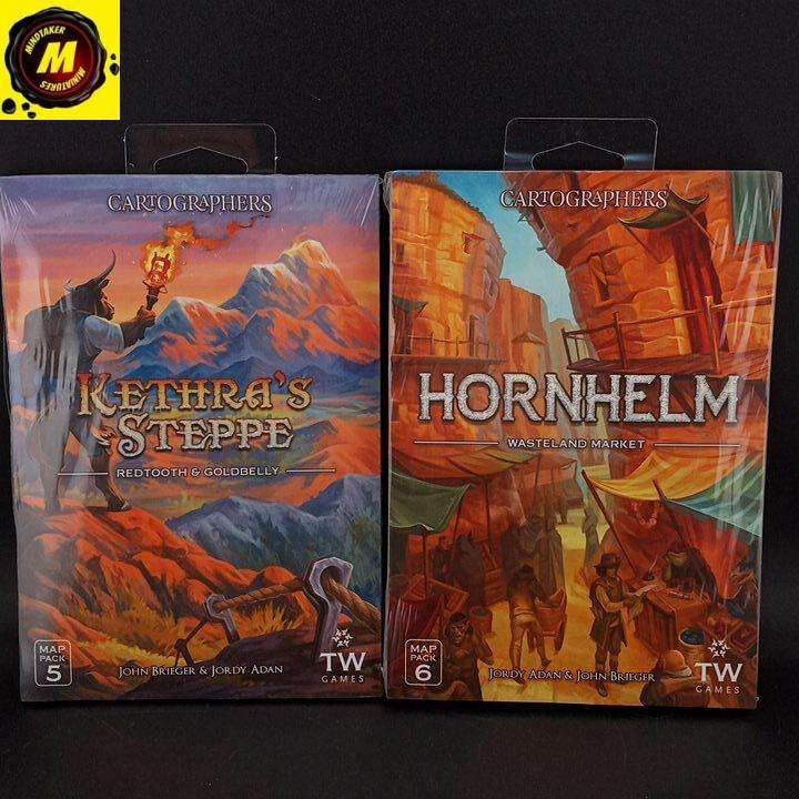 Cartographers: Two Pack Expansion Bundle – #162398 – Strategy Games