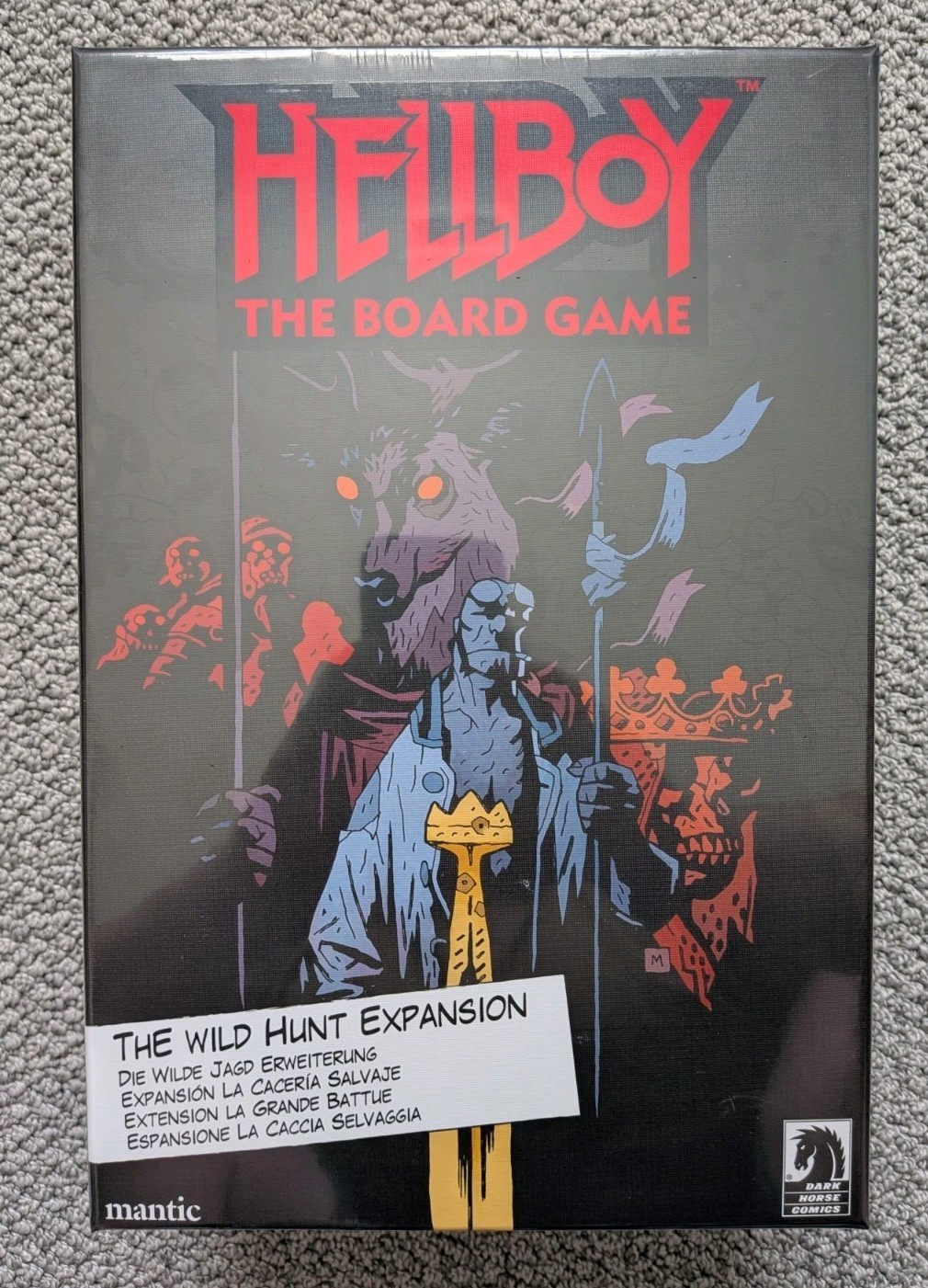Hellboy The Board Game The Wild Hunt Expansion | Horror Game | Mystery Game |