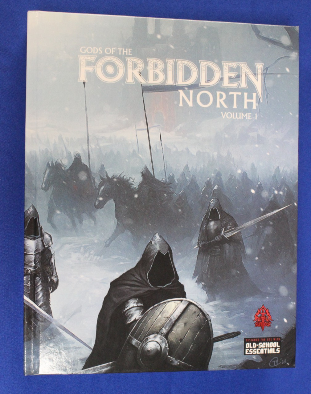 Gods of the Forbidden North Volumes 1-3 Hardcover RPG Books for OSE Kickstarter