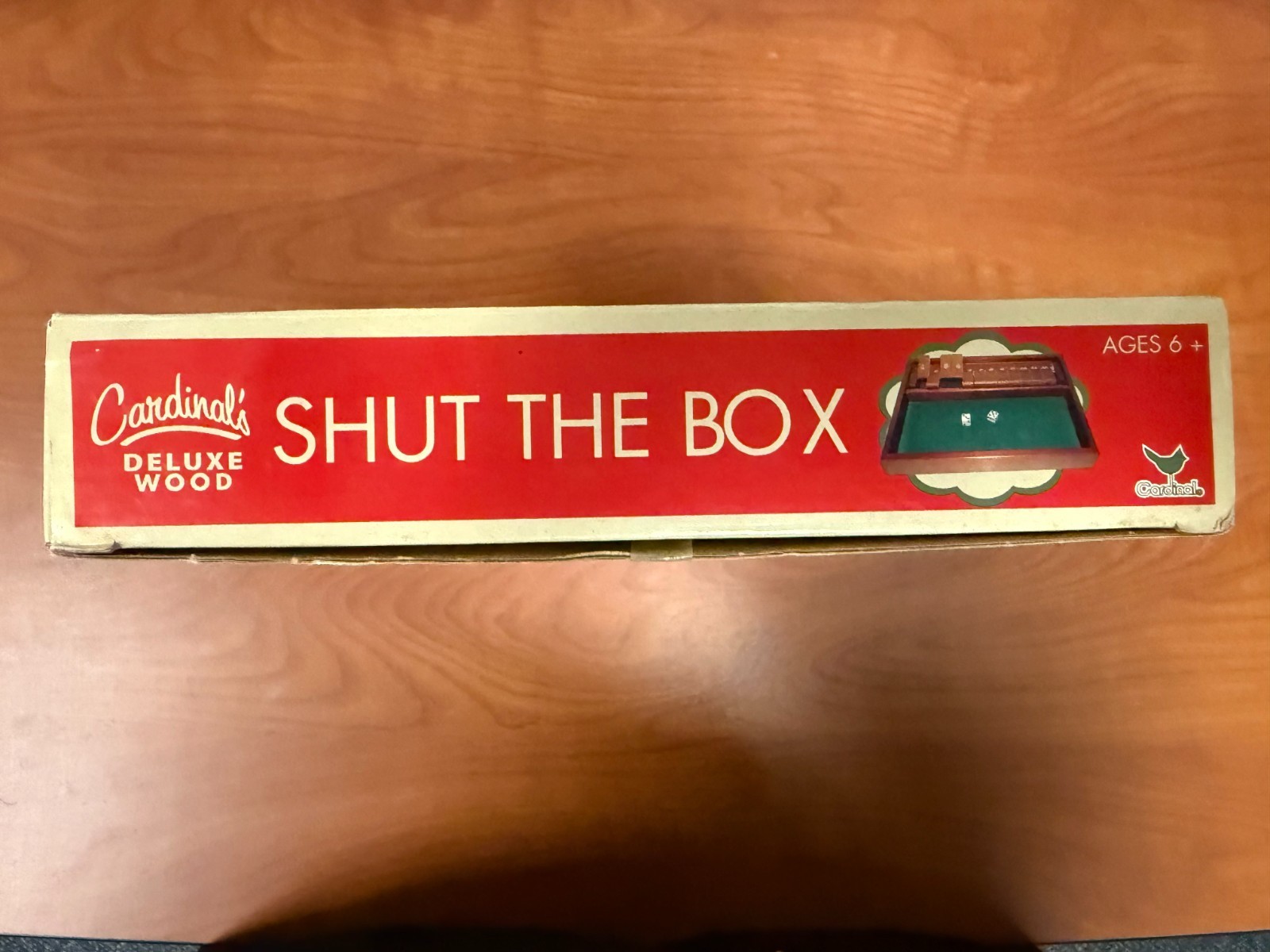 Cardinal’s Deluxe Wood Timeless Classic! Shut The Box Game