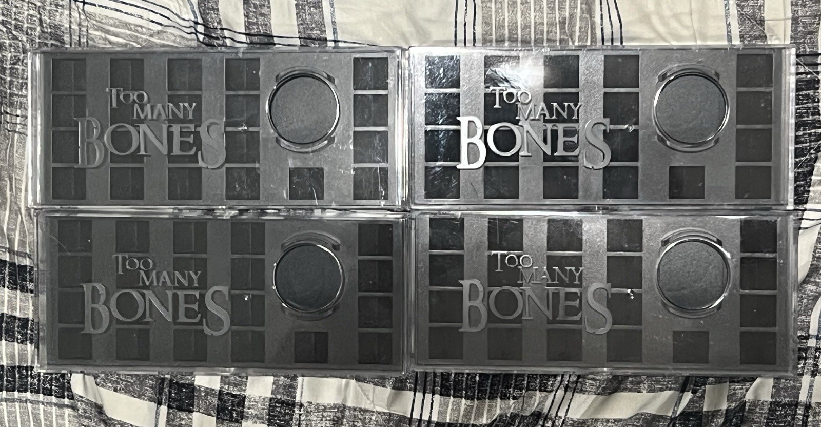 Too Many Bones Trove Chest Character Storage Cases – Set of 4