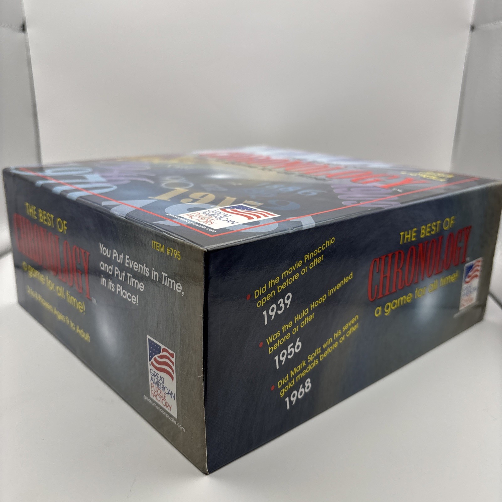 The Best of Chronology A Game for All Time 2-8 Players 9 to Adult – Used