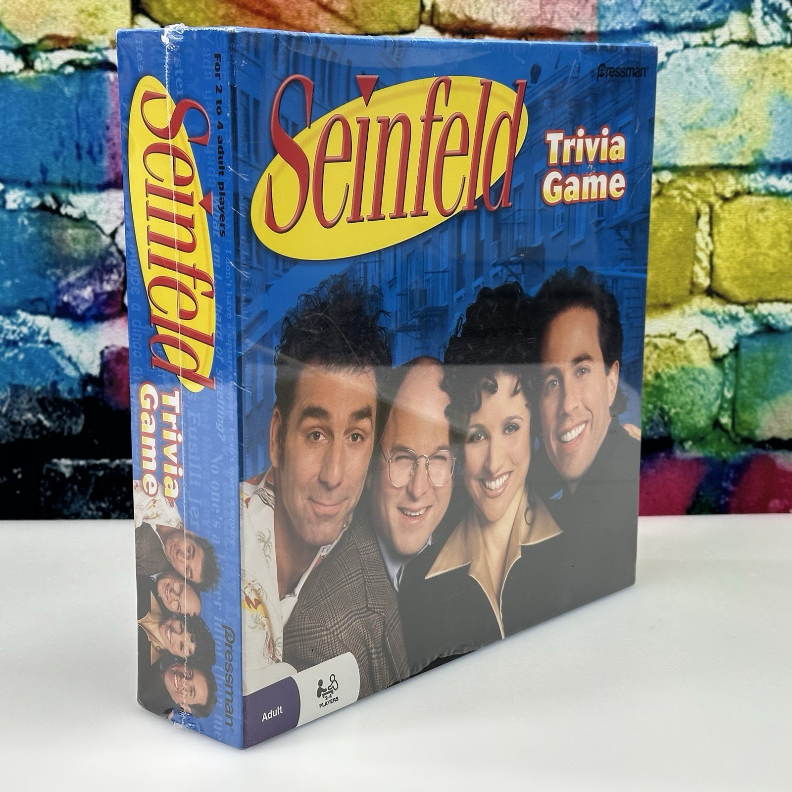 Seinfeld TRIVIA GAME BOARD GAME 2009 PRESSMAN Adult 2-4 Players Jerry Sealed NEW