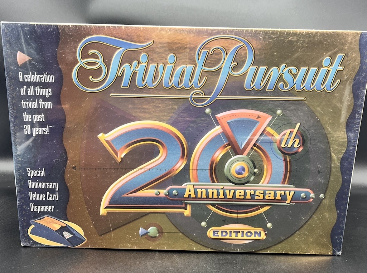 Trivial Pursuit 20th Anniversary Edition 80s 90s Early 2000’s New Sealed!
