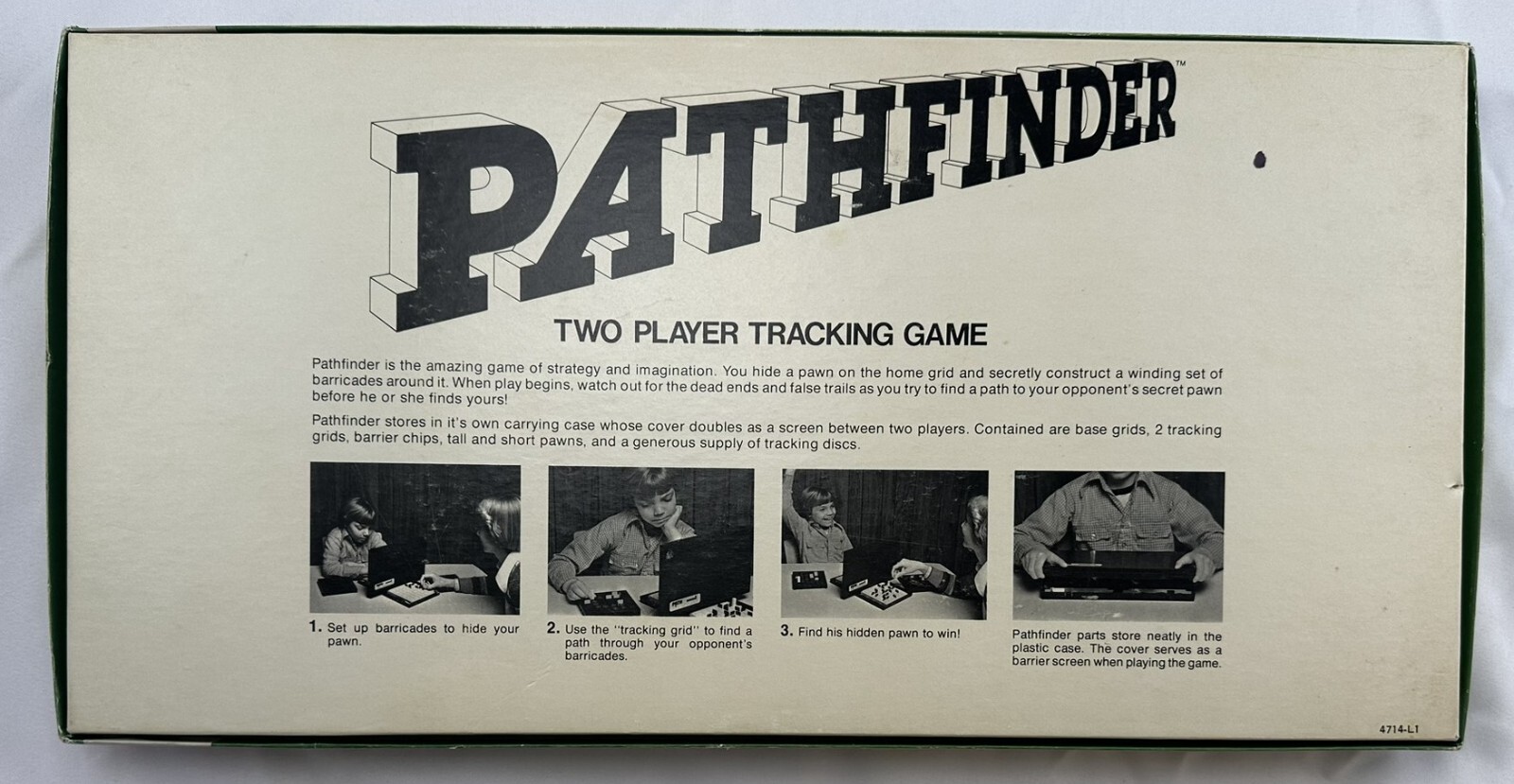 1974 Pathfinder Game by Milton Bradley Complete in Great Condition FREE SHIPPING