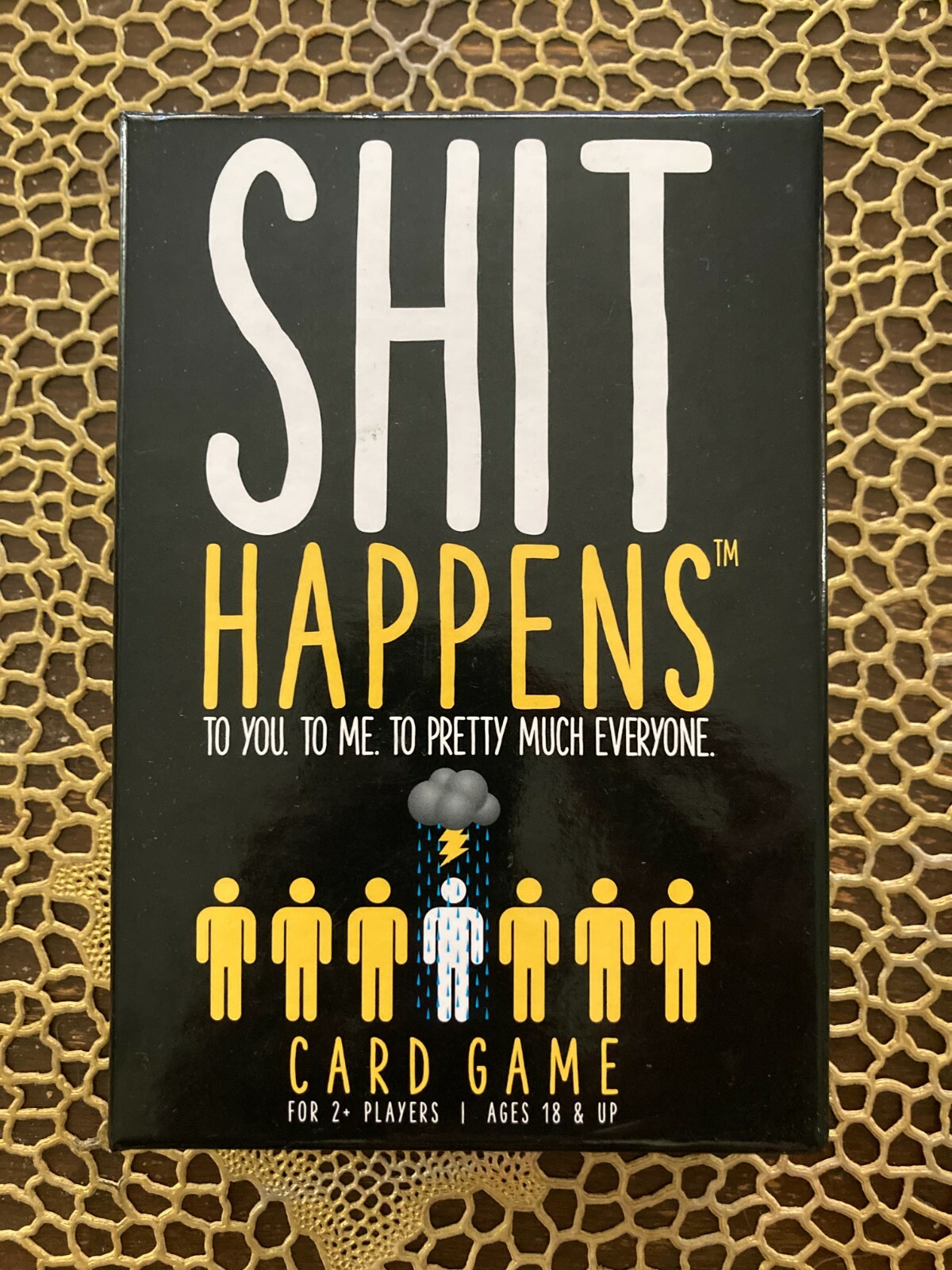 Sh!t Happens card game Adult Party Game18+ FUN! USED ONCE!