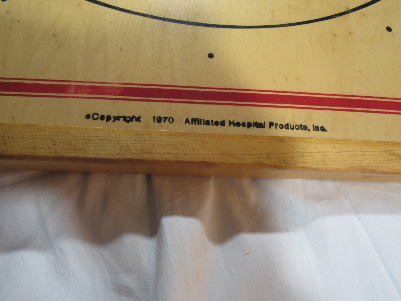 Vintage 1970 Carrom Game Board Model No. 108 Original Box Incomplete AS IS