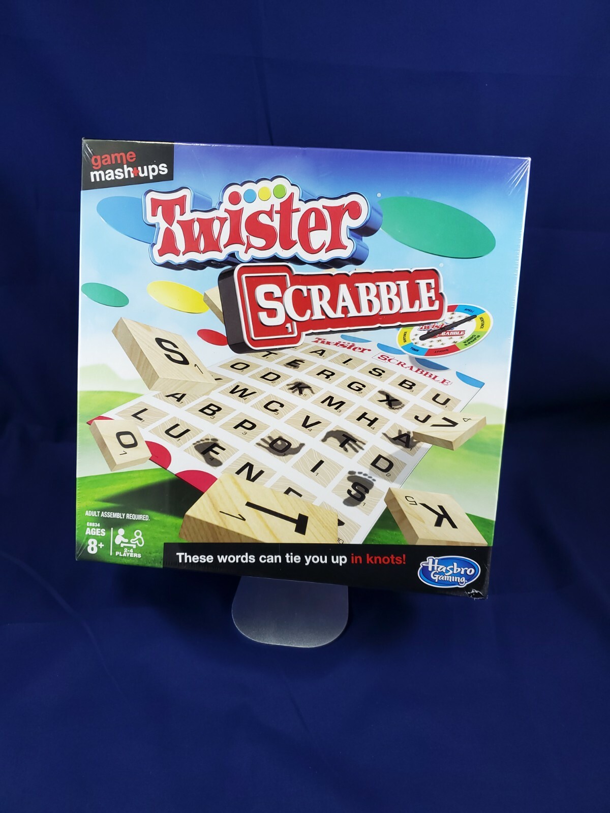 Game Mashups Twister Scrabble Game Target Exclusive Board Family Fun New Sealed